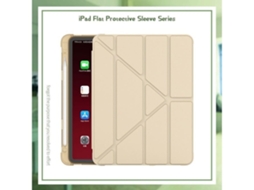 Capa Para Tablet Lurelia, Compatível Com Ipad 10 2022 10.9 Ouro, Silicone, Proteção Antiquedas, Anti-impressões Digitais