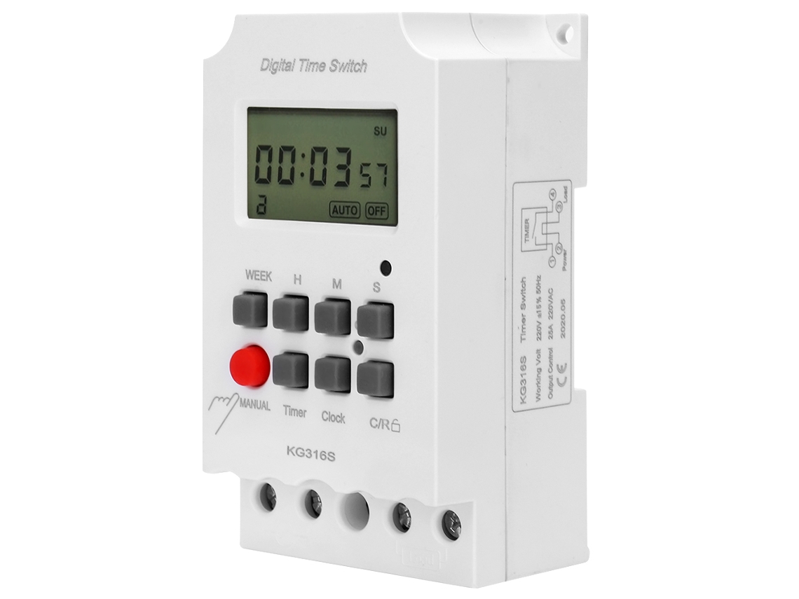 Interruptor Digital de Temporizador com LCD