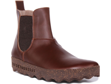 Botas de Mulher ASPORTUGUESAS Vegan Castanho (41)