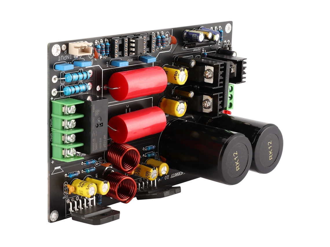 Laxiscreed Placa De Amplificador De Potência Com Chips Lm3886 Para Áudio De Alta Qualidade