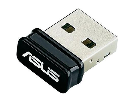 Adaptador USB Wi-Fi ASUS USB N10 Nano — USB 2.0 | Single Band | 150 Mbps