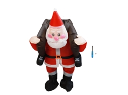 Fantasia de Papai Noel Inflável Adulto para Festas | S/MARCA