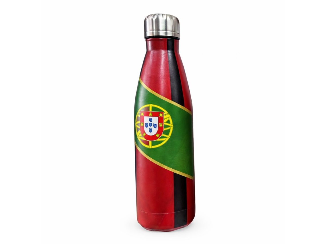 Garrafa Térmica Seleção 1 Bk 668-19 Verde + Vermelho