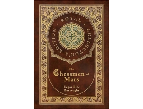 Livro The Chessmen of Mars de Edgar Rice Burroughs (Inglês - Capa Dura)