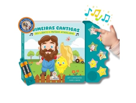 Livro Primeiras Cantigas Seu Lobato E Pintinho Amarelinho - Blu Editora De Diversos (português Do Brasil)