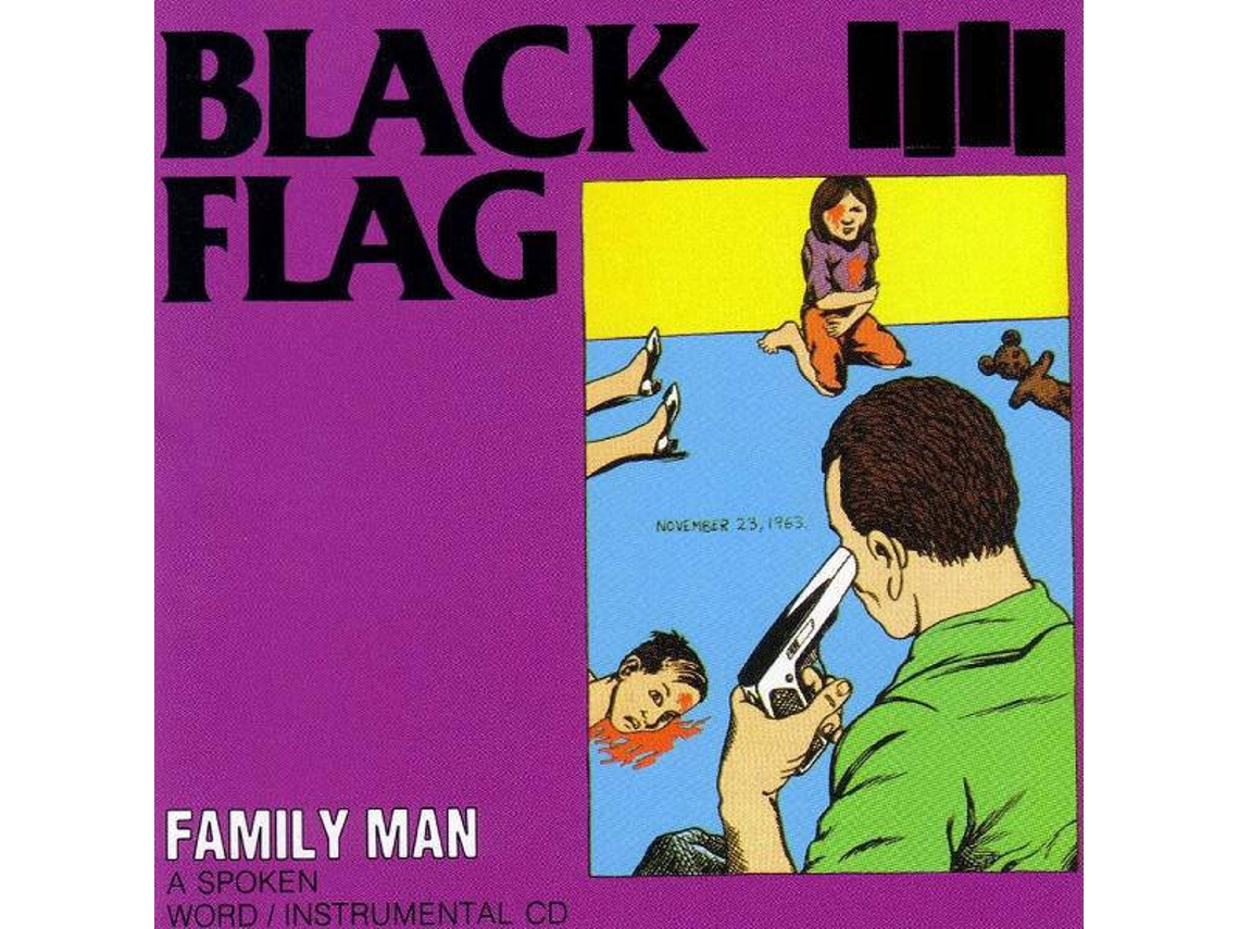 CD Black Flag - Family Man (1CDs)