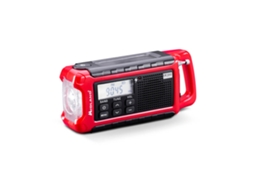 Rádio de Emergência Vermelho e Preto AQUAFORGE
