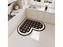 Tapete De Canto De Cozinha 80 X 80 Cm, Antiderrapante, Lavável, Tapete De Cozinha, Tapete Absorvente, Tapete Confortável, Adequado Para Capacho De P