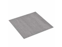 Conjunto 20 Pranchas De Piso Vidaxl Cinzento Pvc (30,5 X 30,5 Cm)