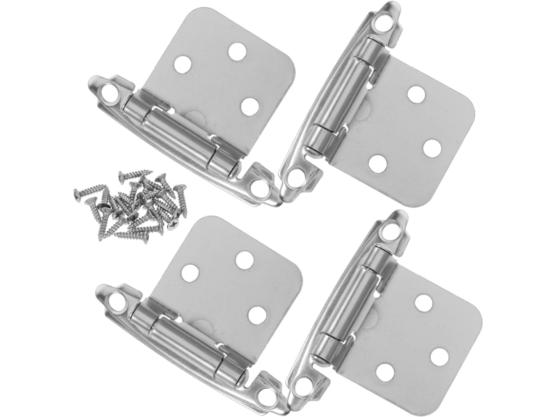Dobradiças De Ferro Com Mola E Fechamento Automático, Conjunto 4