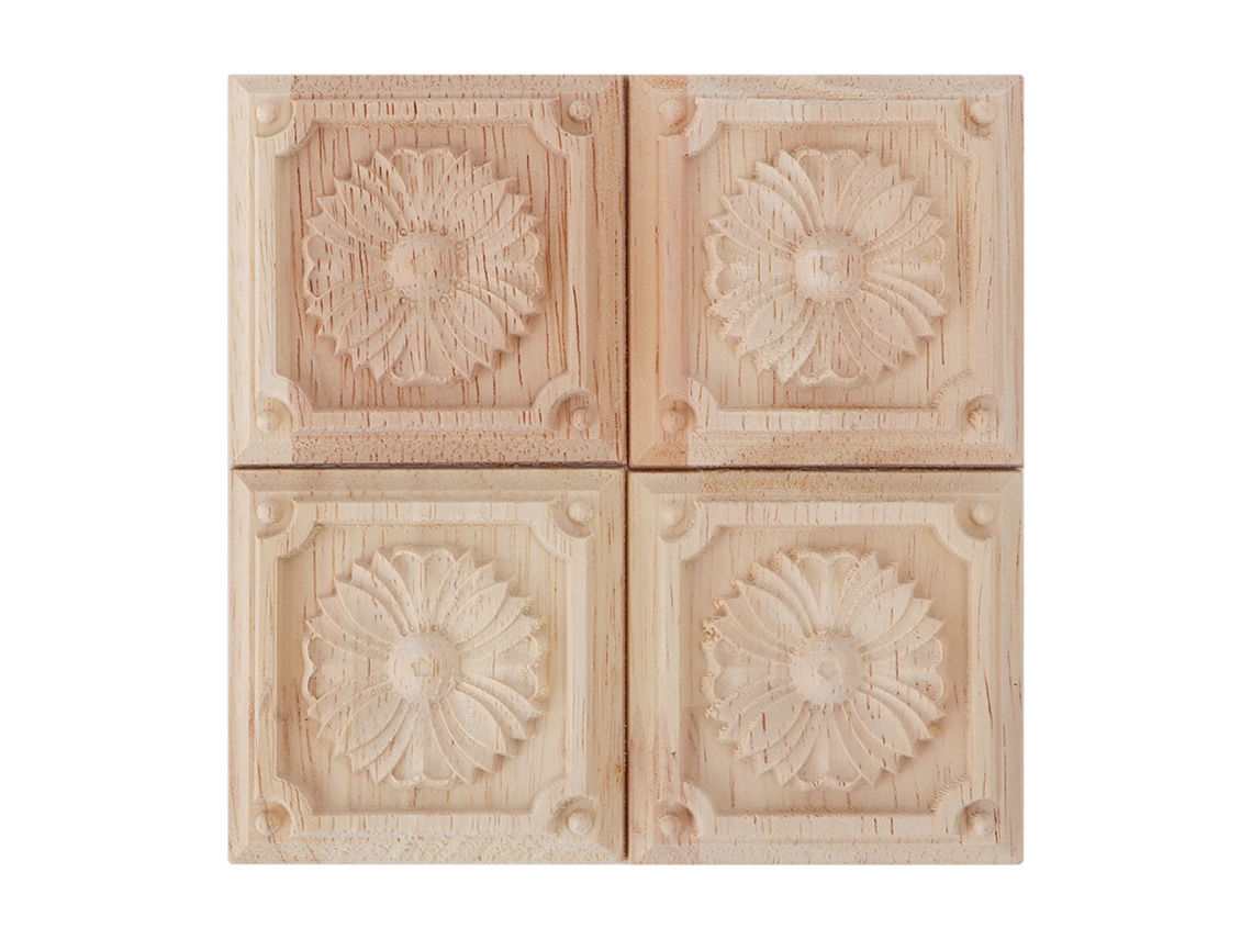 Kit com 4 Peças de Decalque Quadriculado para Decoração de Móveis LAXISCREED