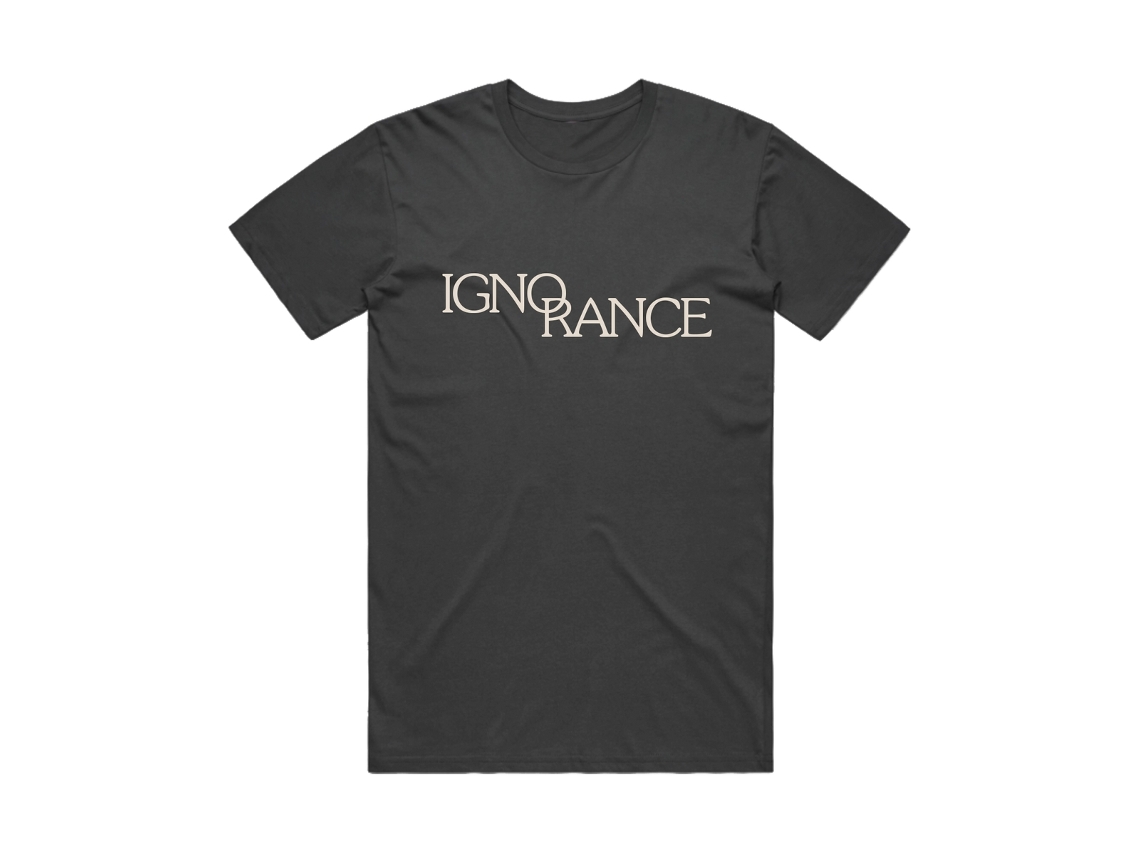 The Weather Station Ignorance T shirt ROCKINSTONE Unisex Adults Best Sellers Size:m