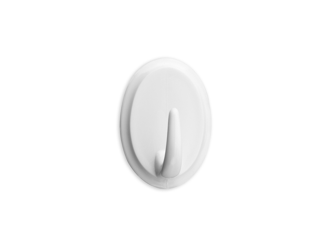 Cabide Adesivo INOFIX Mini Branco kit3