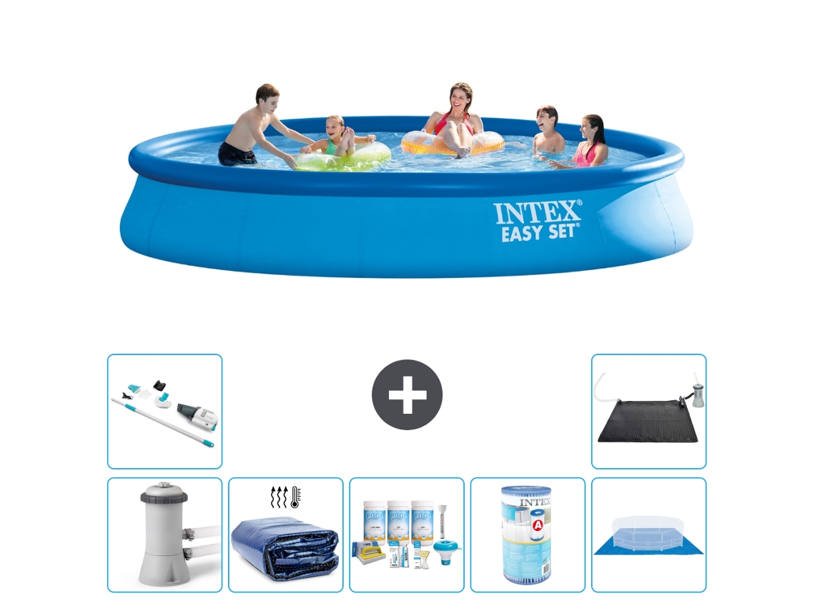 Intex Piscina Easy Set Redonda - 457x84 Cm - 8-peças S31214
