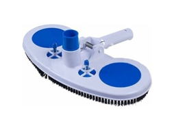 Aspirador de piscina portátil Nova Line com cabeça de escova e recipiente