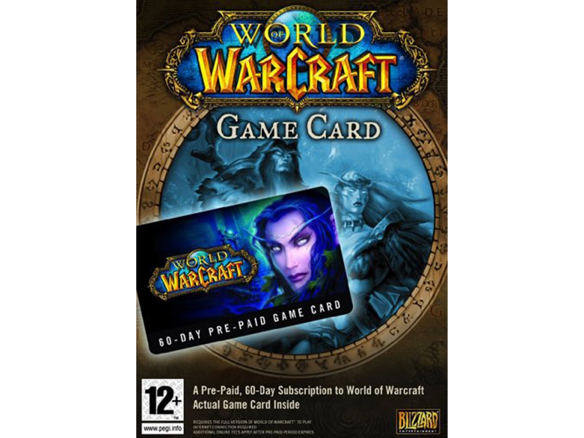 World of Warcraft: Cartão pré-pago 60 dias
