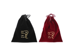 2 Bolsas Com Cordão Para Secador De Cabelo, Ideais Para Casa, Hotel Ou Quarto De Hóspedes. Ly Ebike