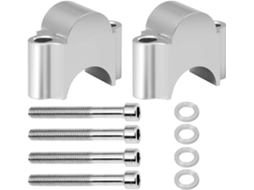 Adaptador Universal Cnc para Guidão de Motocicleta 28 Mm 1 Kit Elevação Motocicletas Compatível Guidões