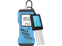 Kit De Teste Solo, Fósforo, Testador Npk Potássio | Portátil 7em 1, Palestra Simultânea Umidade, Temperatura