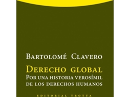 Livro Derecho Global de Bartolomé Clavero (Espanhol)