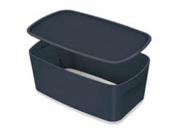LEITZ Caixa de Arrumação Cosy 318 X 128 X 191 Mm Cinzento Veludo