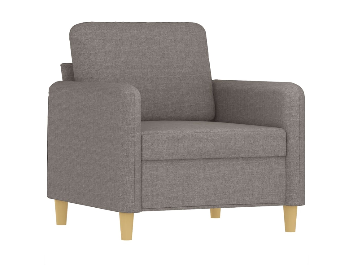 Sofa Chair, Sofa Chairs Vidaxl Cinzento-acastanhado Tecido (n/a)