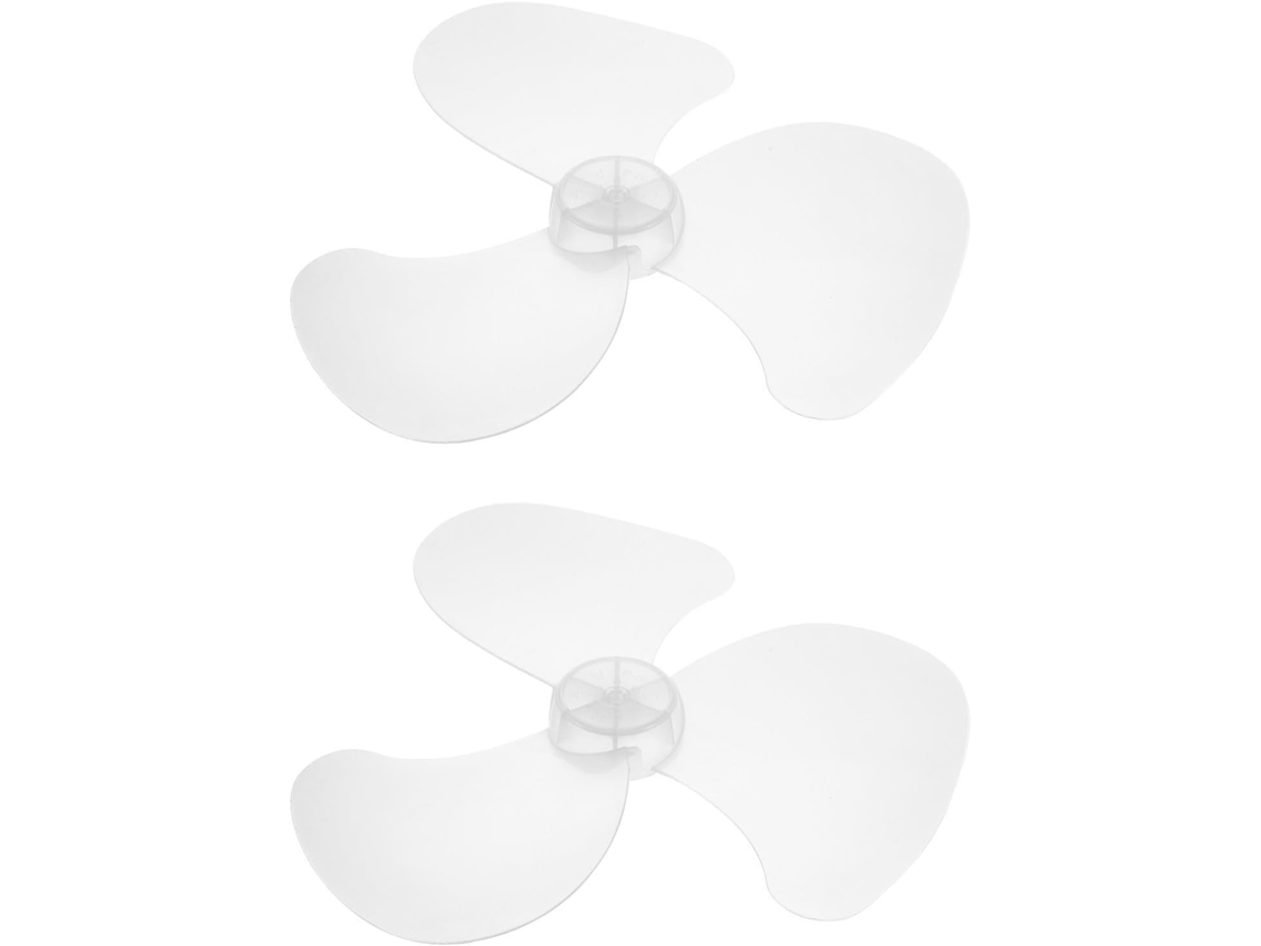 Conjunto De 2 Pás De Ventilador De Plástico Resistente, 14 E 16 Polegadas