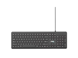 Teclado com fio USB a USB-C para PC modelo Cyclee completo preto URBAN FACTORY