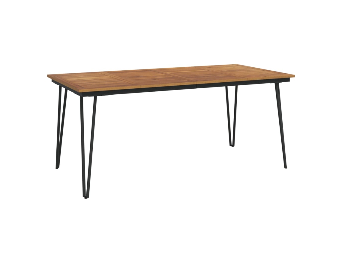 Garden Table, Garden Tables Vidaxl Marrom Madeira De Acácia (180 X 90 X 75 Cm)