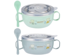 2pcs Tigela De Alimentação Para Bebês