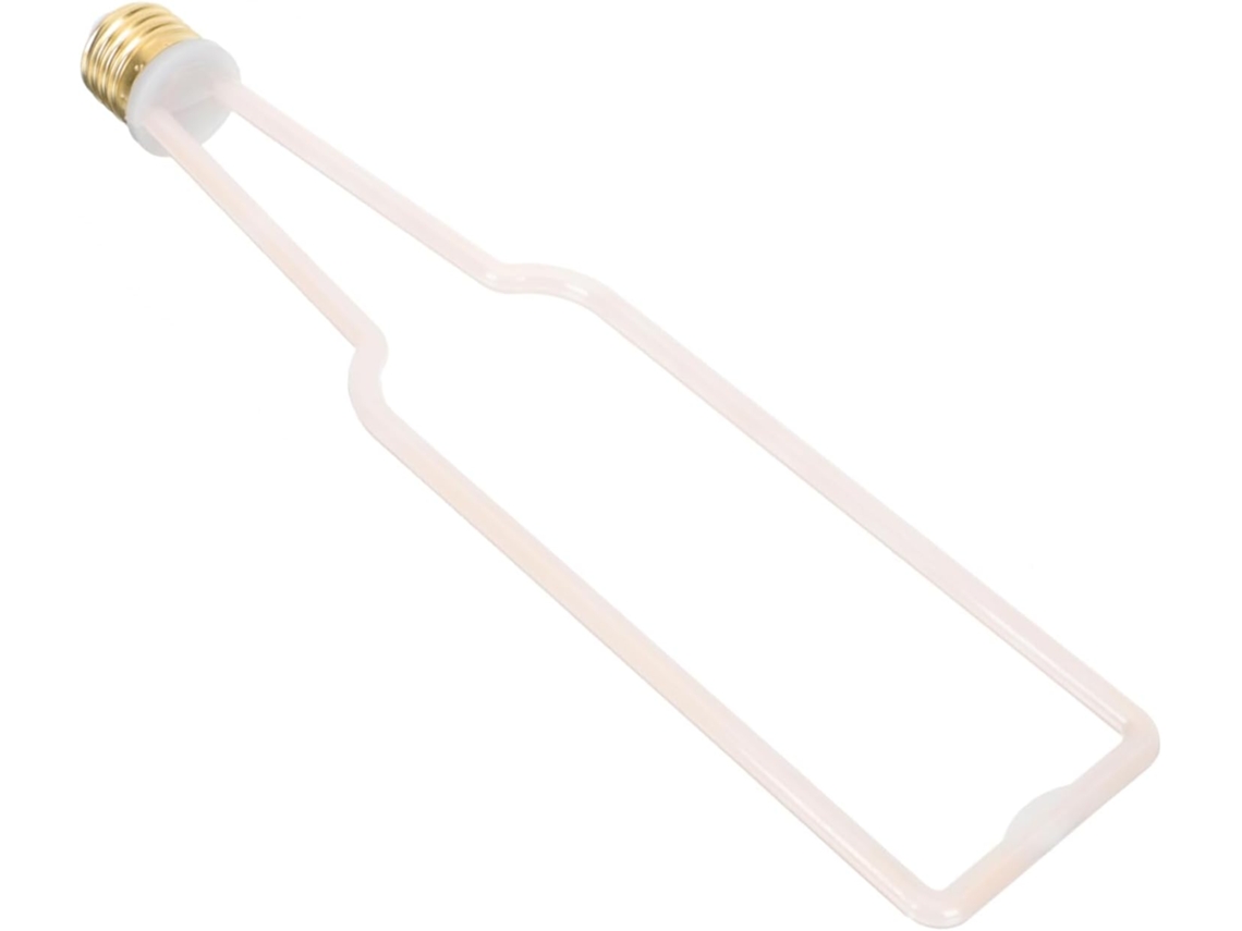 Lâmpada Led Linear Vintage E27 Com Filamento Flexível, Luz Quente 2700k, Policarbonato E Alumínio.