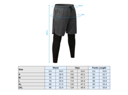 Business calcinhas de esporte masculinas com bolso leggings 2 em 1 short atlético de treino com malha respirável e secagem rápida S/MARCA