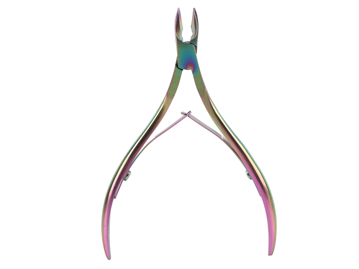 Alicate De Cutículas Em Aço Inoxidável Com Cabo De Madeira De Bordo, Para Unhas Das Mãos E Dos Pés, Ferramentas Para Unhas.