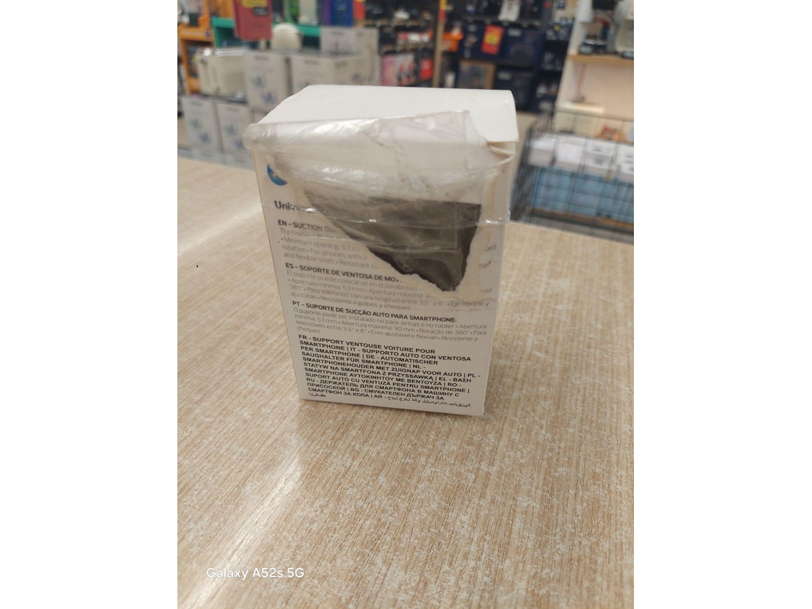 Suporte de Sucção Auto GOODIS Preto (Outlet Caixa Aberta)