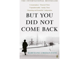Livro BUT YOU DID NOT COME BACK de Marceline Loridan Ivens (Inglês)