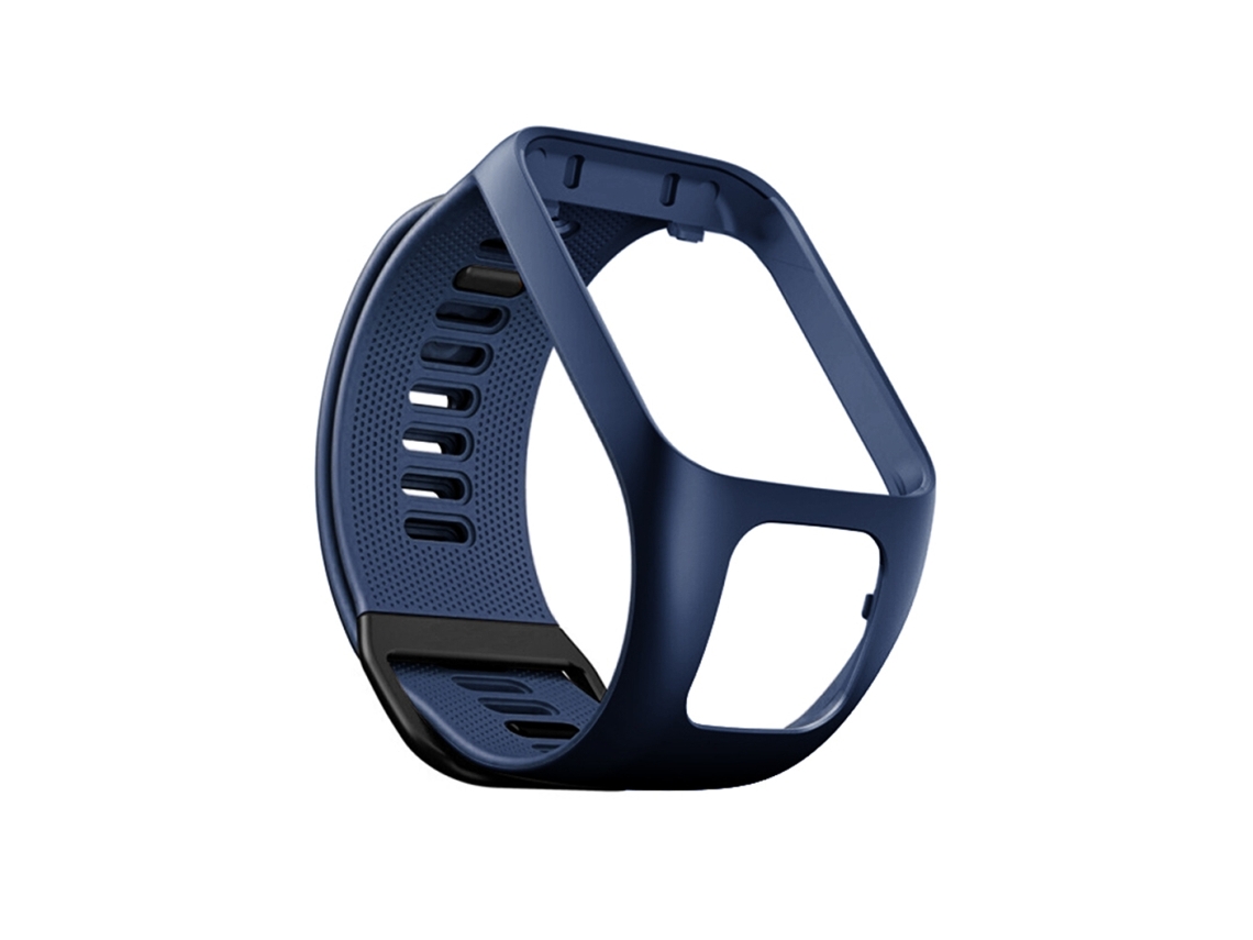 Bracelete de Smartwatch para universal de silicone Tomtom 2/3 (azul escuro)