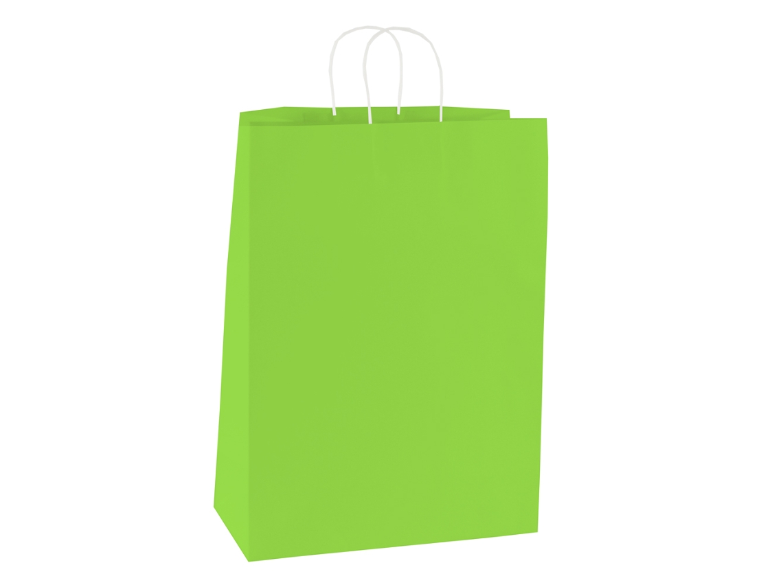 Saco Celulose Verde Mn EUROPRICE (27x37x12cm)