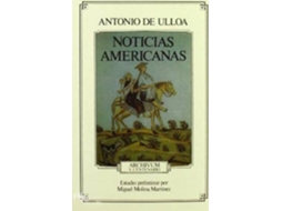 Livro Noticias americanas de Antonio Ulloa (Espanhol)