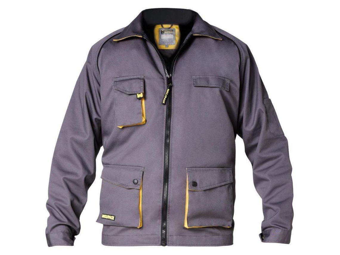 Chaqueta de trabajo gris/amarillo talla 60/62 xxl