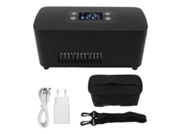 Caixa De Resfriamento Para Insulina Com Porta Usb, 100 240v, Portátil E Lacrada Para Armazenamento De Medicamentos