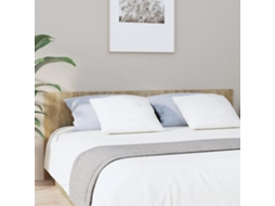 Vidaxl Cabeceira Cama 200x1,5x80 Cm Derivados Madeira Carvalho Sonoma