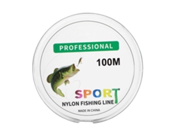 Linha de Pesca de Nylon 100m 8.0 Verde Escuro
