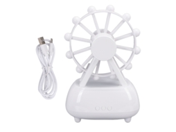 Laxiscreed Umidificador Com Roda Gigante, Aromaterapia, Luz E Som Bluetooth Para Ambiente Doméstico