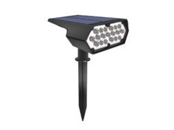 Lâmpada de Parede Solar IP65 Resistente ao Clima