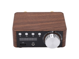 Amplificador De Áudio Digital Com Leitor De Cartão Mini Sd, Estéreo Hi-fi, Usb, Bluetooth 5.0, 50 W X 2.