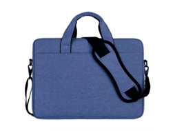 Bolsa Para Portátil Lurelia, Compatível Com Portáteis/tablets Até 15", Azul, Poliéster, Proteção Antiquedas