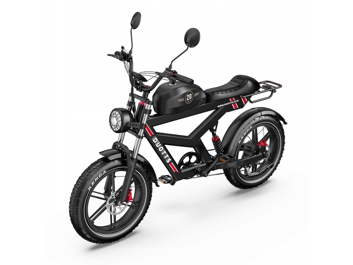 Bicicleta Elétrica Duotts F20, 750w 52v 27ah, Com Funções De Aplicação E Gps.