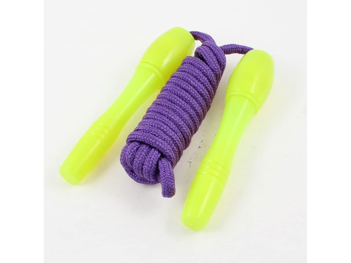 Corda De Pular Ruilogod Exercise 8 Pés Com Cabo Plástico Amarelo E Nylon Roxo Id C5f C38 F19 361 A73