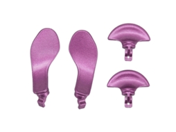 Conjunto De 4 Botões Traseiros De Metal Profissionais Para Controle Ps5 Edge Hengjian (roxo)
