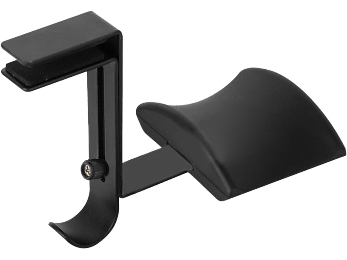 Suporte Genérico Para Fone De Ouvido Com Clipe Instalação Fácil E Compacta Em Áreas Trabalho Entretenimento Fixação Na